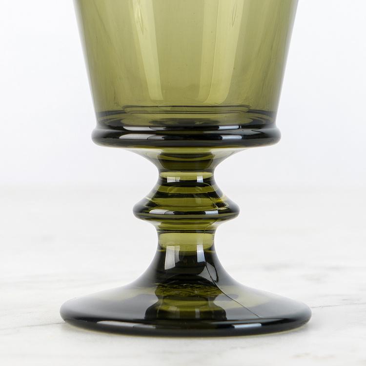 Оливково-зелёный бокал для вина Пчёлы Abeille Vert Olive Wine Glass