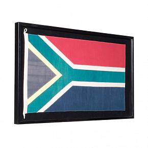 Shadow Box Flag South Africa Medium