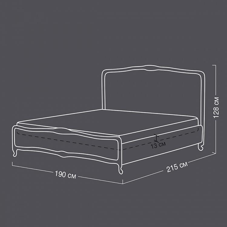 Двуспальная кровать Мари Marie Double Bed