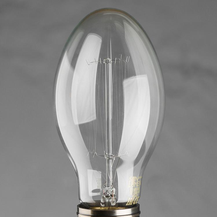 Лампа накаливания Эдисон Большой Лист Скрэтч E27 60 Вт, прозрачная колба Edison Big Leaf Clear Scratch E27 60W
