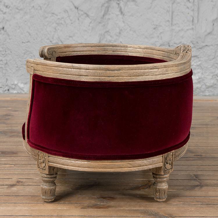 Красный диван для собак/кошек Георг, S George Sofa Small, Red Velvet