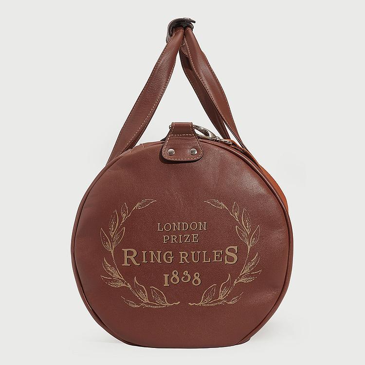 Спортивная сумка Sport Bag Model 38 натуральная кожа Mocha Mousse - ракурс 4