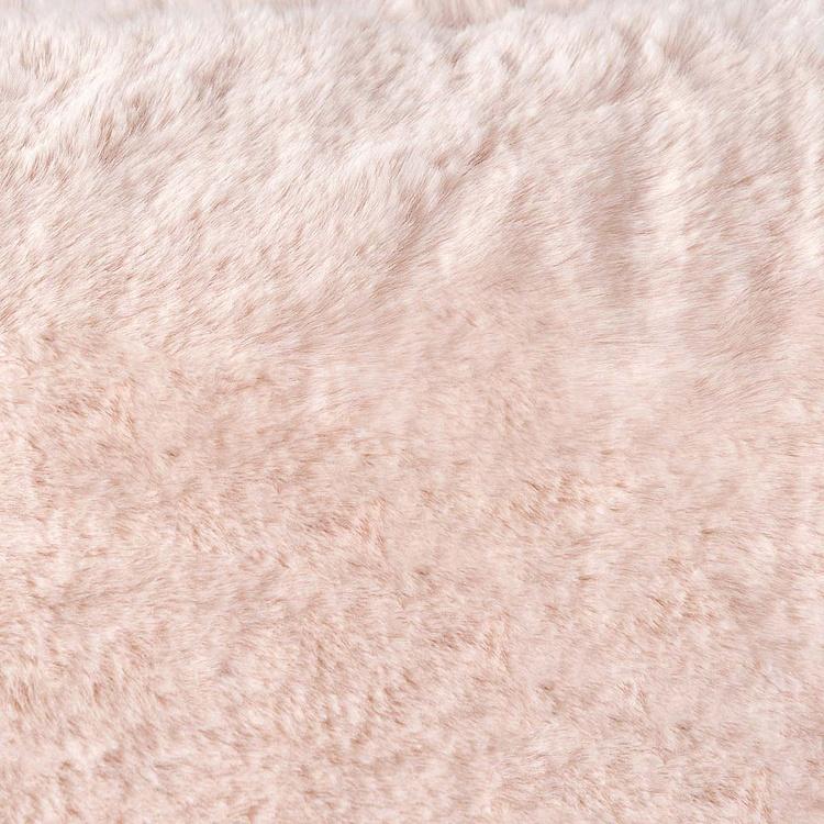 Кресло Snug Chair искусственный мех Big Bear Pink - ракурс 6