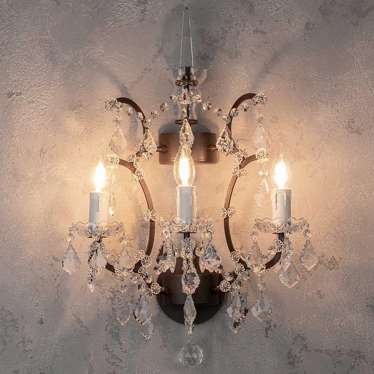 Бра Хрустальное Crystal Sconce