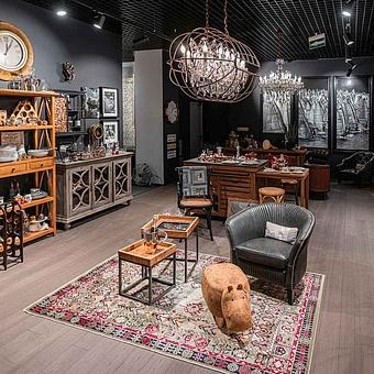 Кресло Leon Chair, Oak Black натуральная кожа Black Wax - ракурс 17