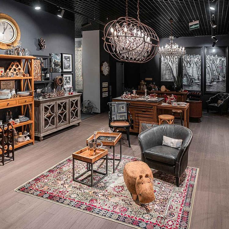 Кресло Leon Chair, Oak Black натуральная кожа Black Wax - ракурс 17