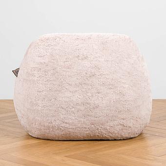 Кресло Baby Snug Chair искусственный мех Big Bear Pink - ракурс 4
