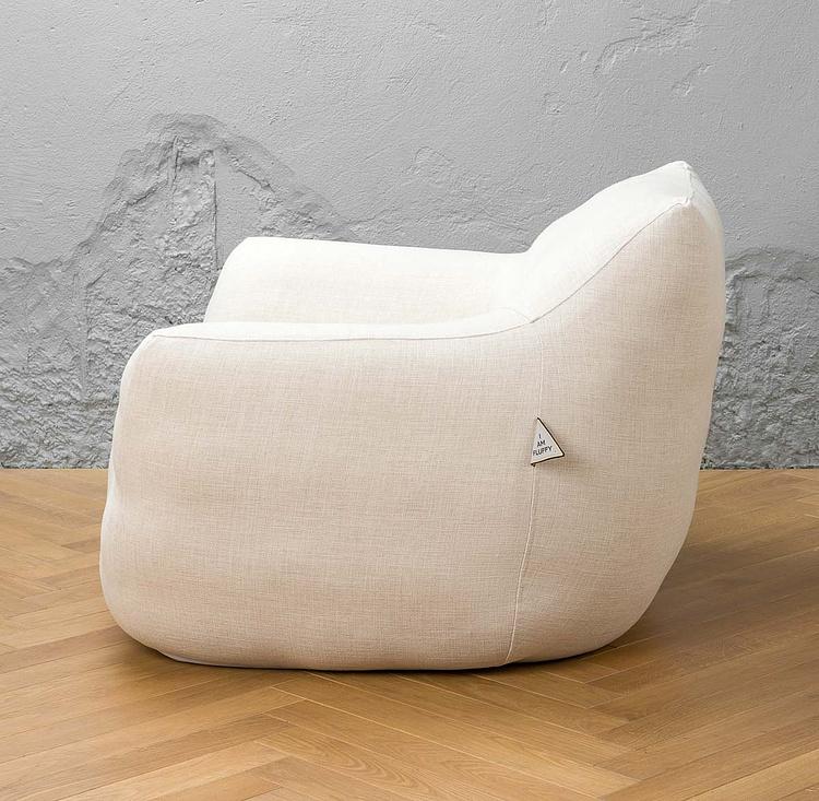 Кресло Summer Snug Chair Mark II полиэстер Faux Linen Natural - ракурс 3