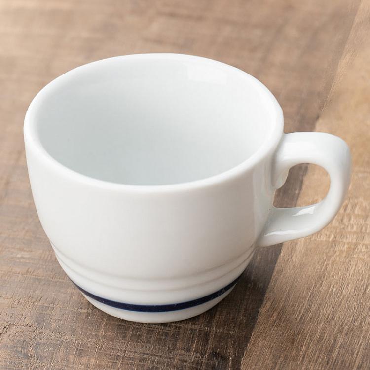 Кофейная чашка Синяя полоска Filo Blue Coffee Cup