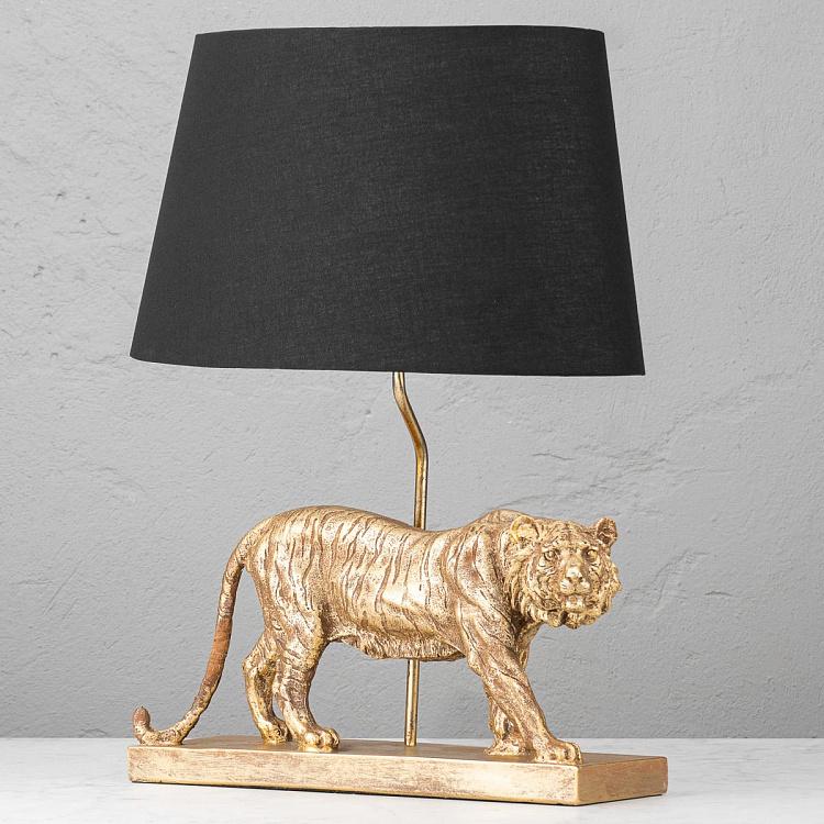 Настольная лампа Золотой тигр Table Lamp Golden Tiger