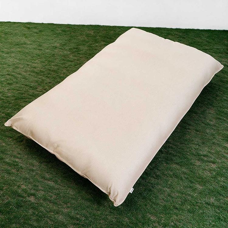 Садовый шезлонг-лежак Coral Lounger, Black акриловая ткань Heather Beige - ракурс 5