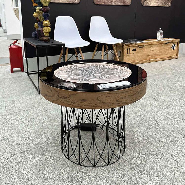 Кинетический журнальный стол Умо, S Umo Coffee Table Small, Black