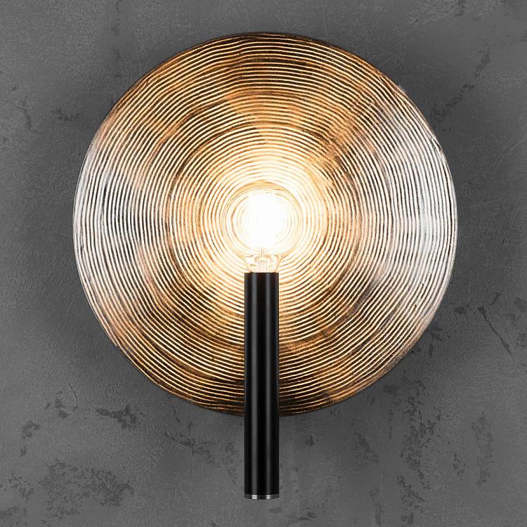 Бра Орбис, золотая поталь, M Wall Lamp Mind And Object Orbis Medium, Potal Gold