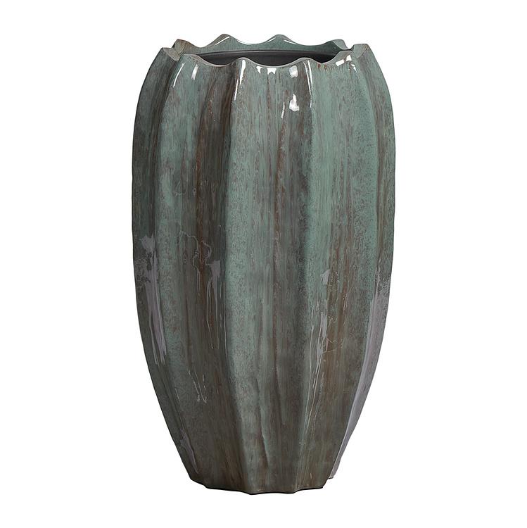 Кашпо Effectory Aura Vase Pot Emerald Small