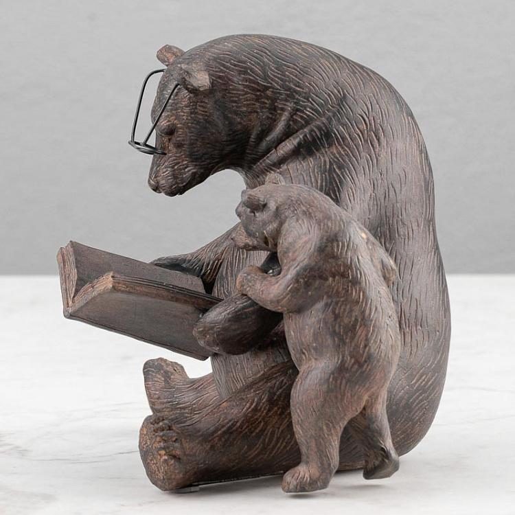 Статуэтка Медведь-рассказчик Bear Storyteller