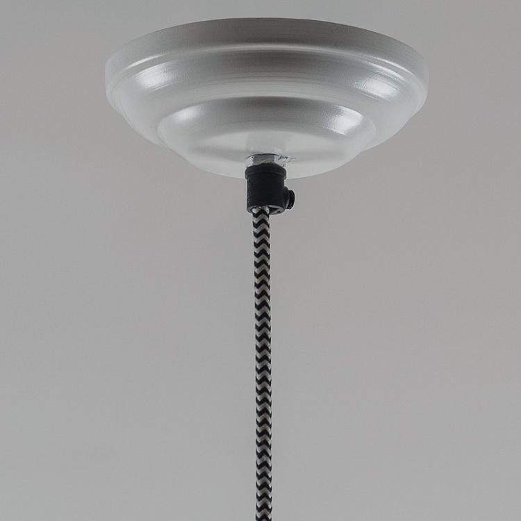 Подвесной светильник Параллели Metal Pendant Douille Grey Color