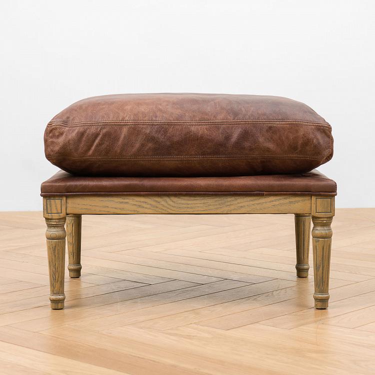 Банкетка Джон, светлые ножки John Footstool, Oak Brown