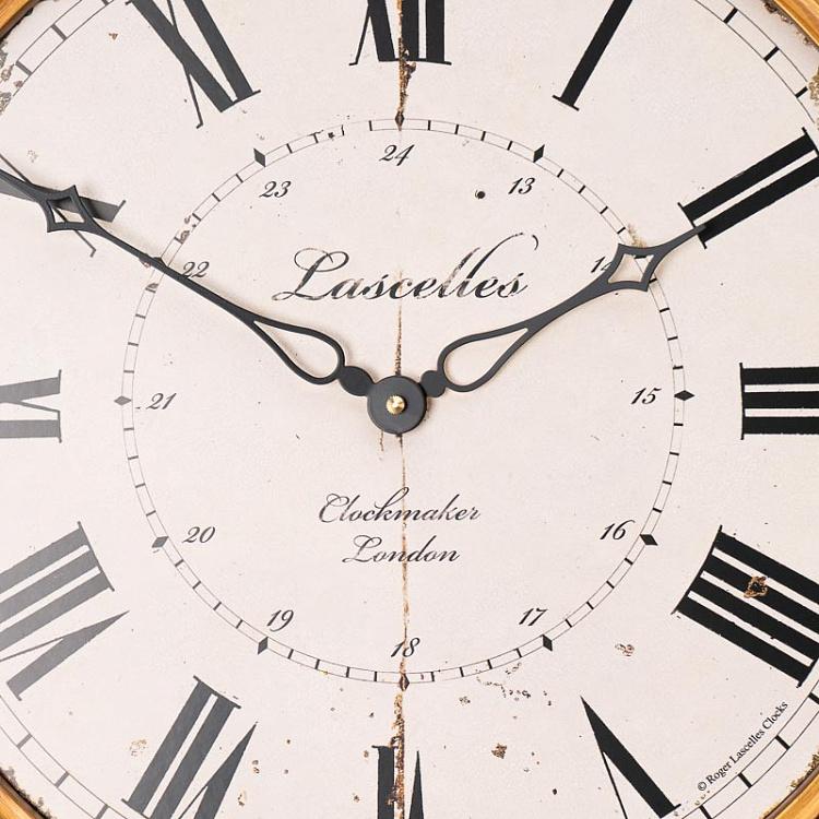 Настенные часы с циферблатом в традиционной рамке Traditionally Framed Clockmaker Dial Clock
