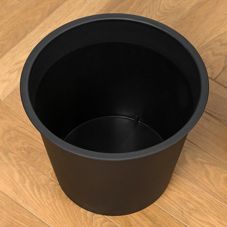 Кашпо Effectory Beton Bowl Pot Dark Grey Large - ракурс 6