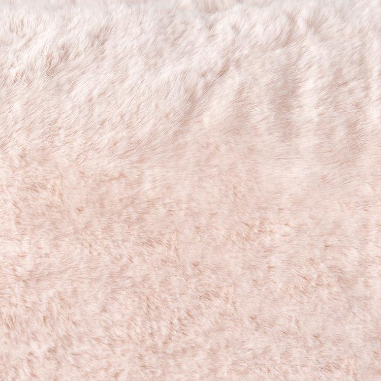 Кресло Baby Snug Chair искусственный мех Big Bear Pink - ракурс 7