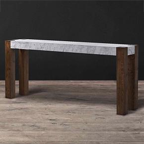Junction Console, Weathered Oak