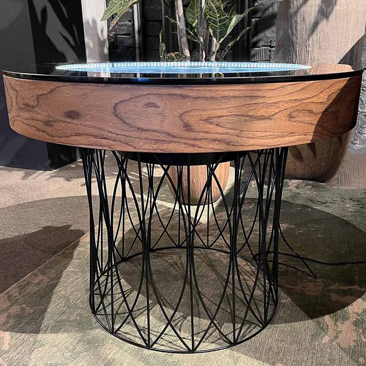 Кинетический журнальный стол Умо, S Umo Coffee Table Small, Black