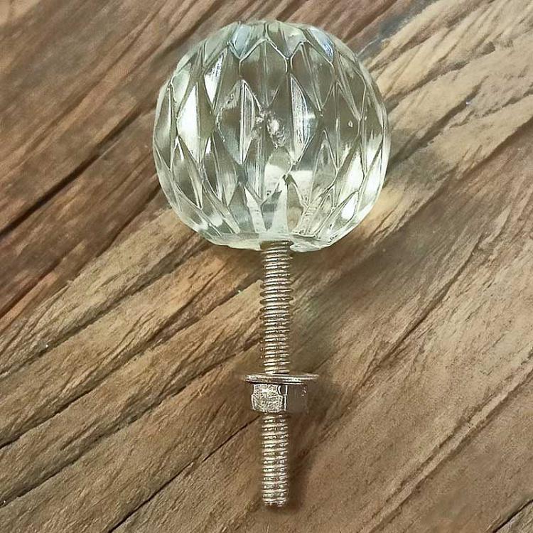 Мебельная ручка Стеклянный шар дисконт Glass Ball Knob discount