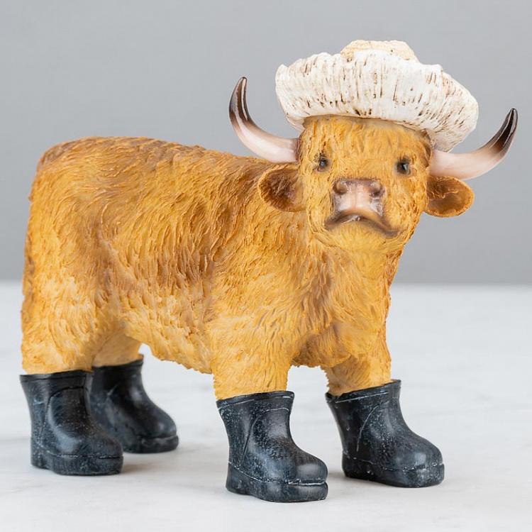 Фигурка Бычок в сапогах Bull In Boots 18 cm