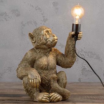 Table Lamp Golden Monkey