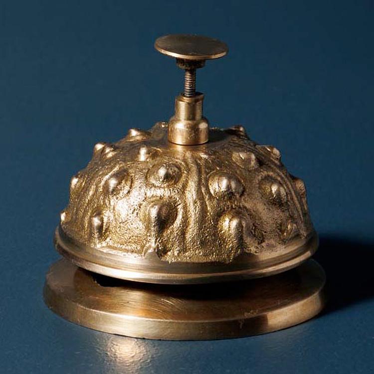 Настольный звонок Золотистый морской ёж Urchin Golden Desk Bell