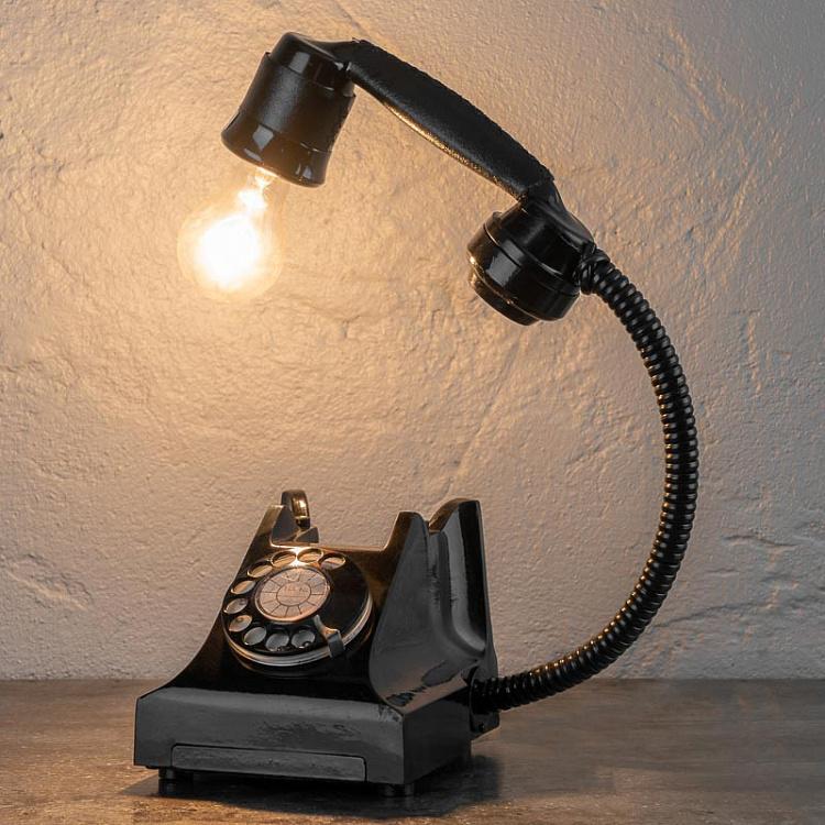 Настольная лампа Телефон Мистер Белл дисконт1 Telephone Table Lamp Mister Bell discount1