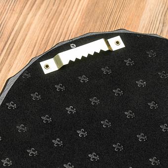 Зеркало Antique Black Bamboo Oval Mirror