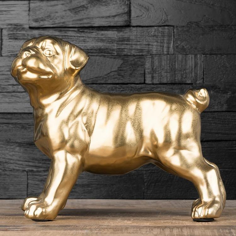 Статуэтка Золотой Мопс Golden Pug