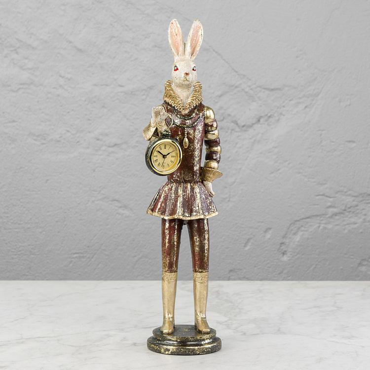 Статуэтка Заяц с часами Hare Figurine With Clock