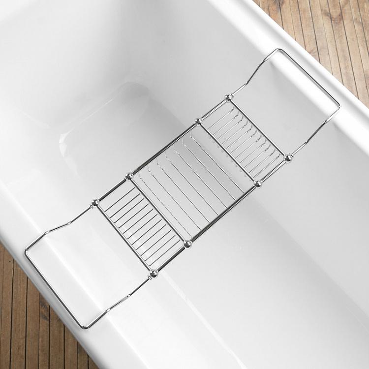 Раздвижная решётка для ванны цвета хром Bath Grate
