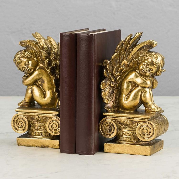 Набор из двух держателей для книг Ангелы Bookend Angels