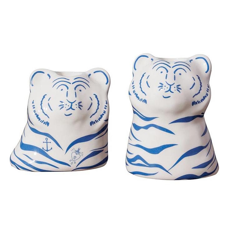 Набор из 2-х подсвечников Set Of 2 Candlestick Tigers - ракурс 6