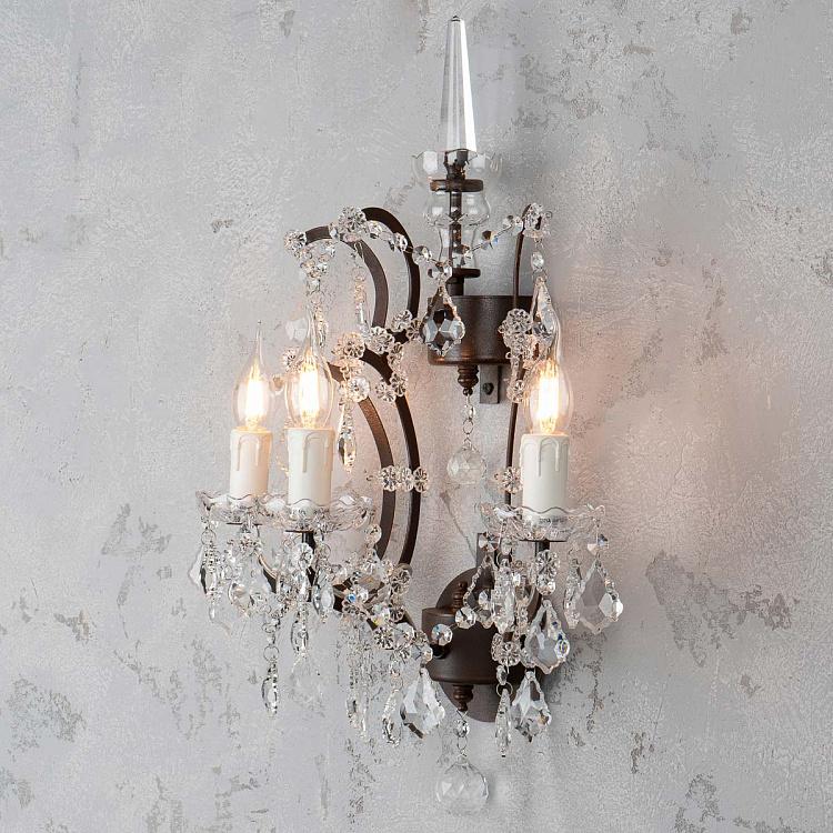 Бра Хрустальное Crystal Sconce