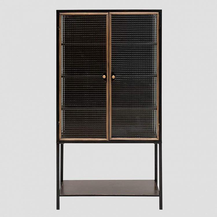 Сервант Мираж Mirage Stripped Glass Display Cabinet