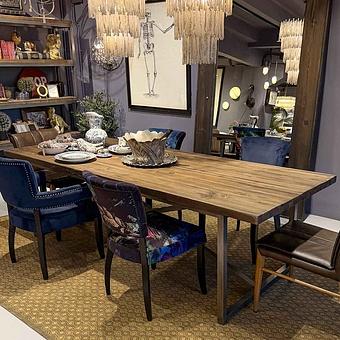 Обеденный стол Boat Dining Table Extra Large SA восстановленная древесина Boat Wood Natural - ракурс 10