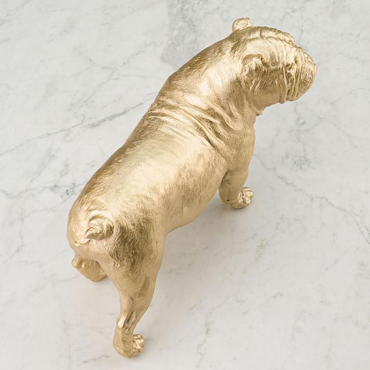 Золотая статуэтка Бульдог Bulldog Gold