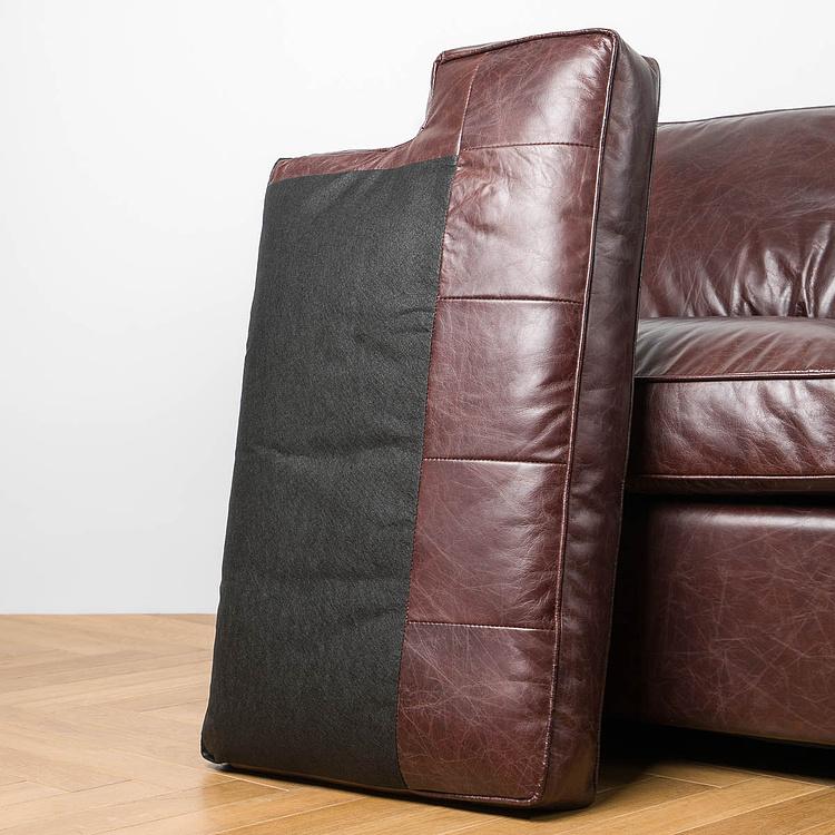 Раскладной двухместный кожаный диван-кровать Виконт Уильям Люкс Viscount William 2 Sleeper Lux Leather