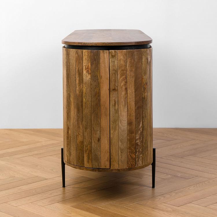 Комод-тумба под телевизор с закругленными сторонами Айнигма Ainigma Rounded Sideboard