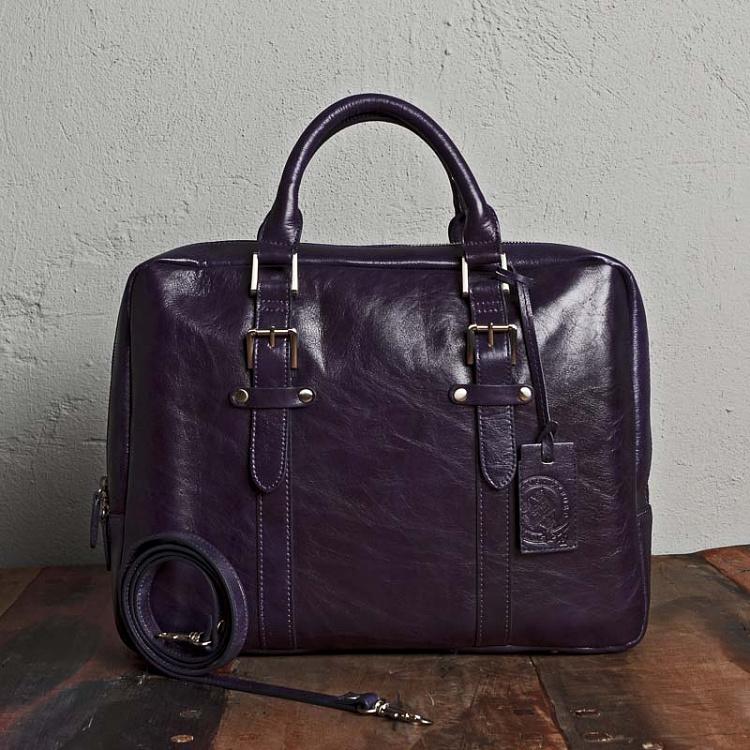 Кожаный портфель Родс Оксорд Rhodes Soft Briefcase