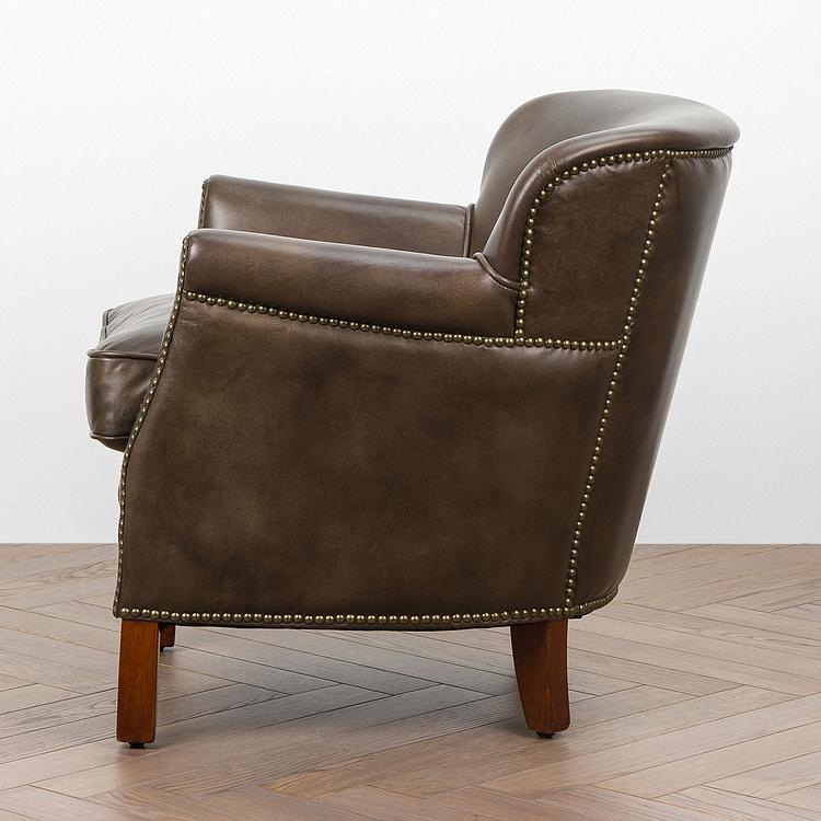 Кресло Academic Chair RM натуральная кожа Antique Master - ракурс 3