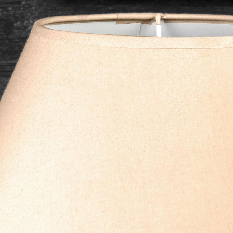 Абажур из льна светло-бежевого цвета, 30 см Lamp Shade Linen Pug 30 cm
