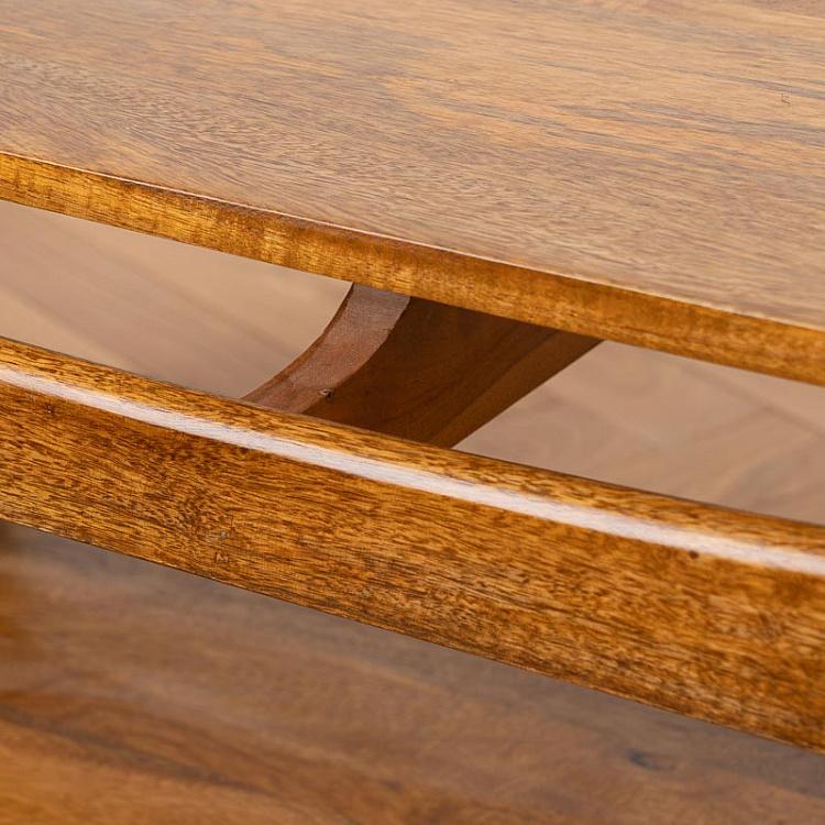 Кофейный столик из дерева манго Альфонс Alfons Coffee Table Mango Wood