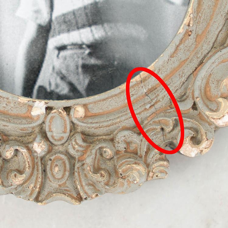 Рамка для фото в стиле Рококо на магнитах дисконт2 Rococo Photo Frame With Magnet discount2