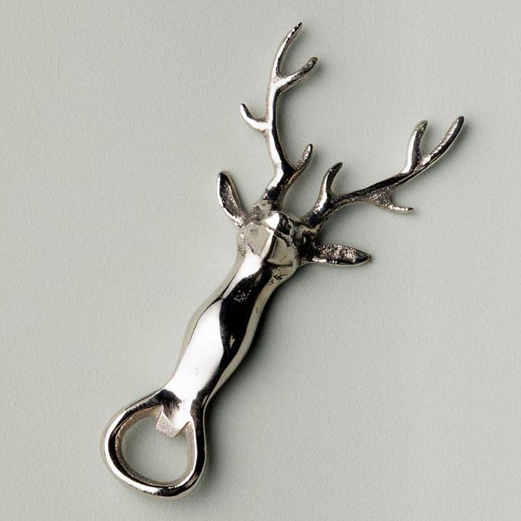 Открывашка Серебристый олень Deer Bottle Opener