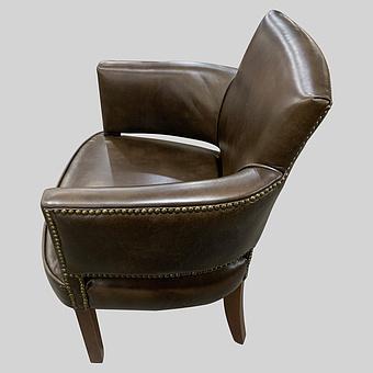 Стул New York Dining Chair RM натуральная кожа Antique Master - ракурс 4